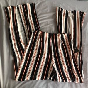 Forever 21 Palazzo Striped Pants
